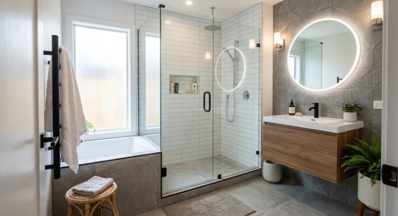 Shower Remodeling detail